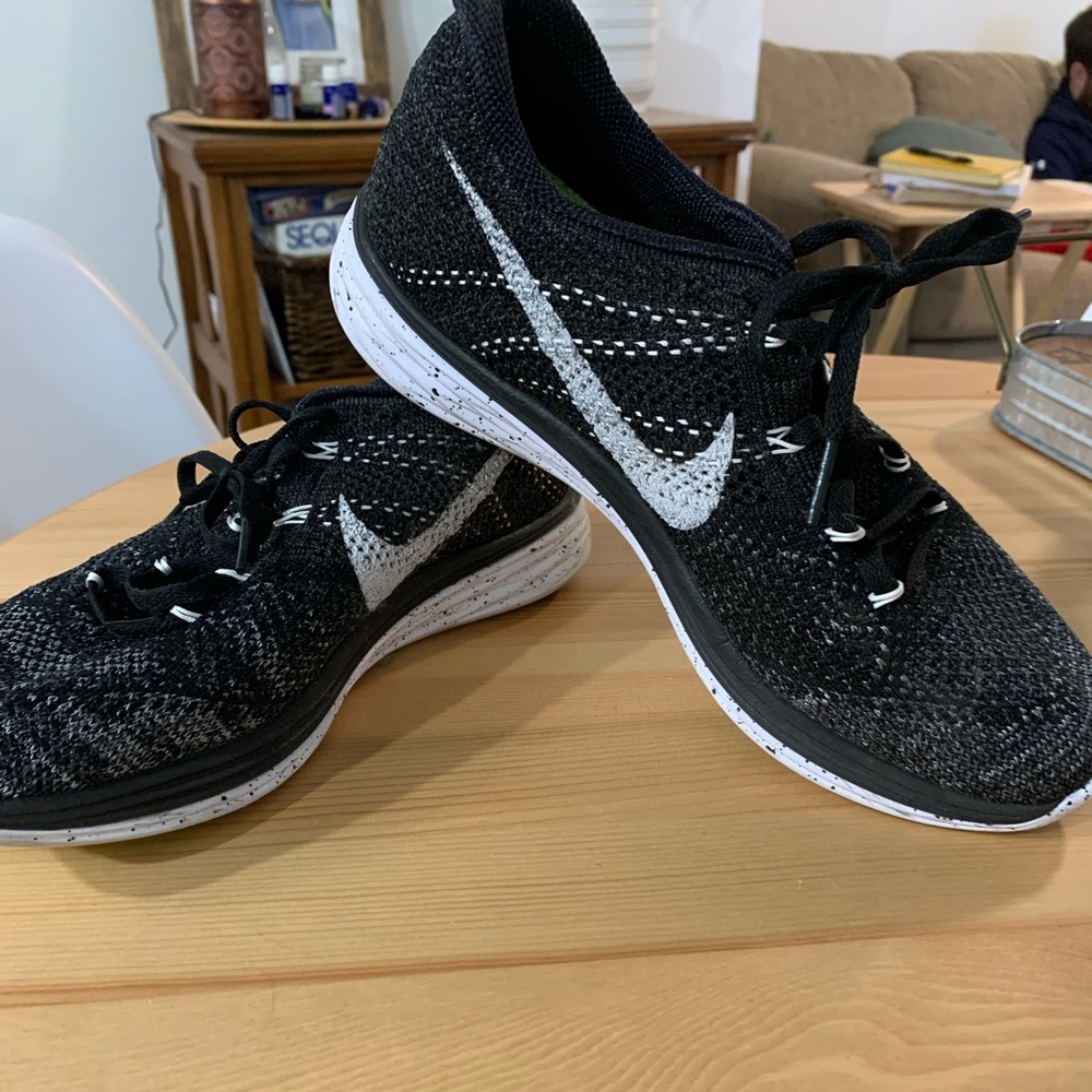 Black sneakers